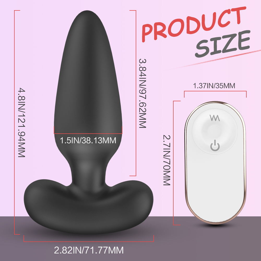 Albert Vibrating Butt Plug