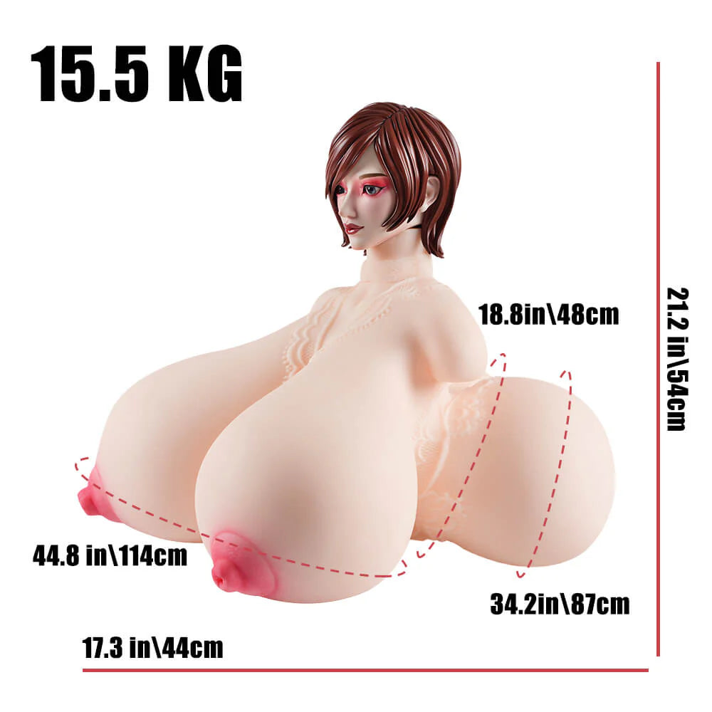 Big Mya Anime Torso Sex Doll 15.5kg