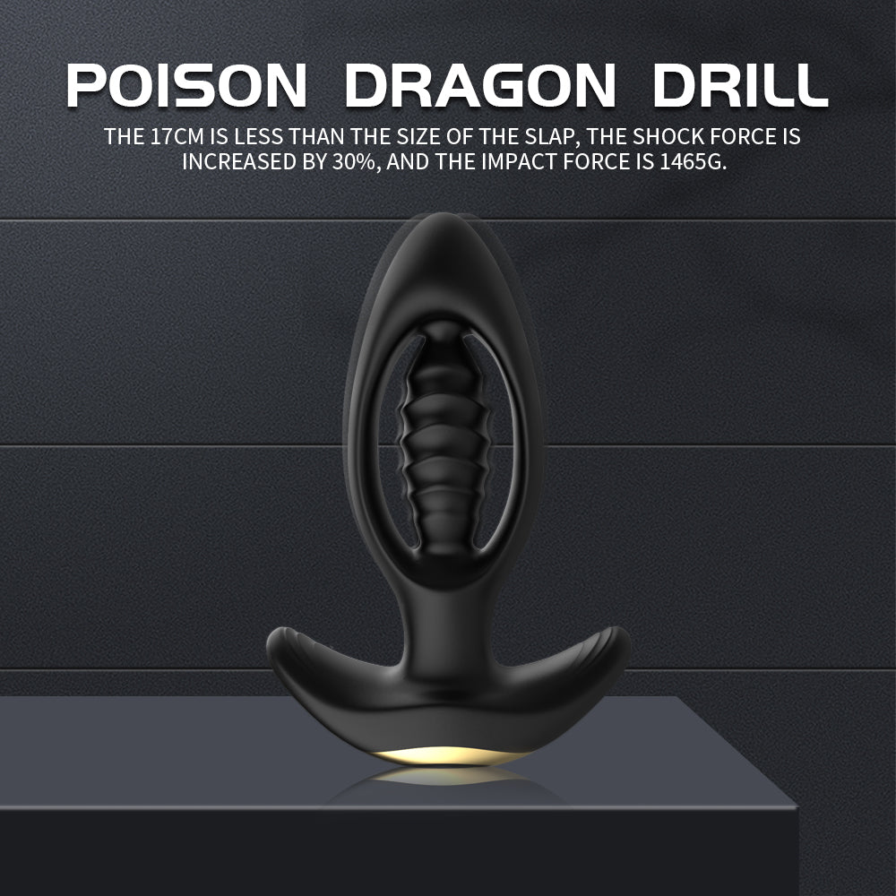 Drill Vibrating Butt Plug