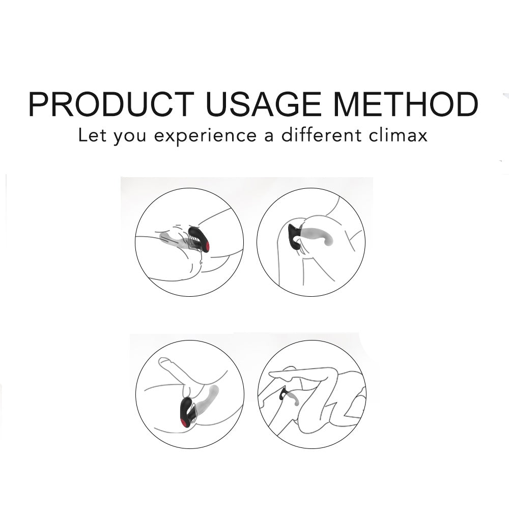 Jelly Vibrating Butt Plug