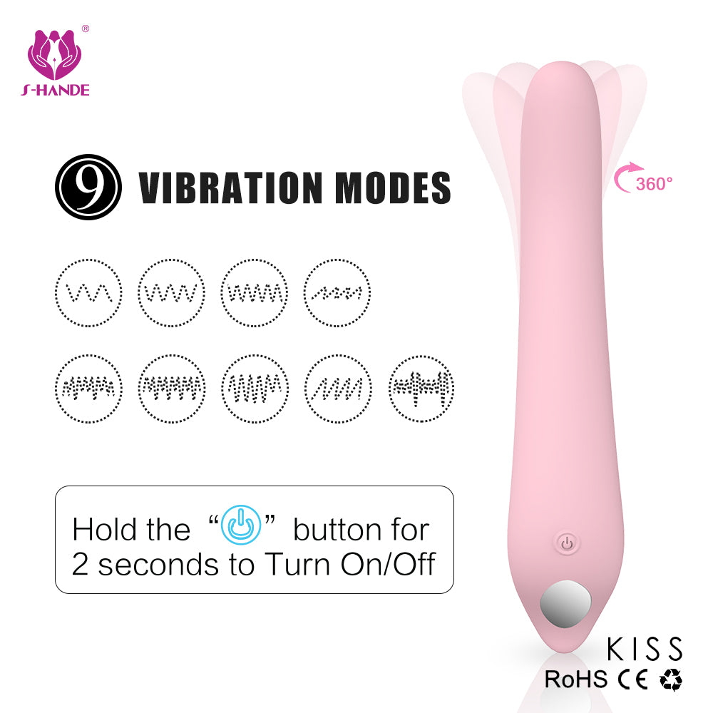 Kiss Silicone Vibrator