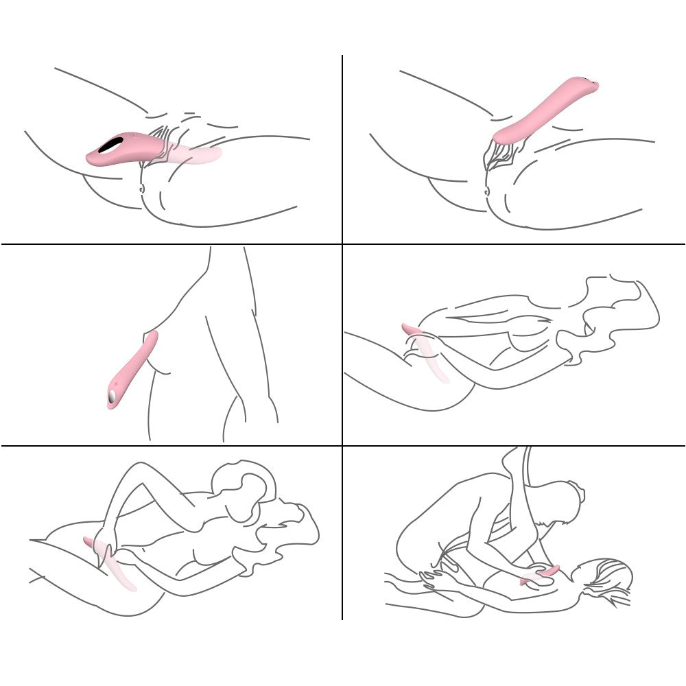 Kiss Silicone Vibrator