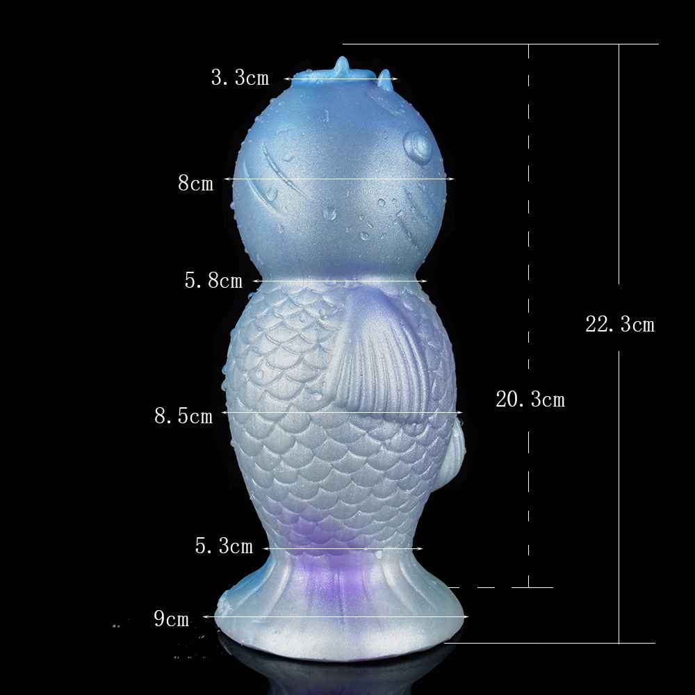 Koi Fish Ovipositor Dildo 8.7 inch