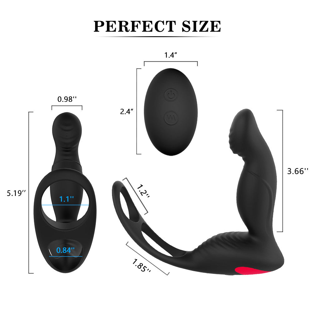 Langer Cock Ring Butt Plug