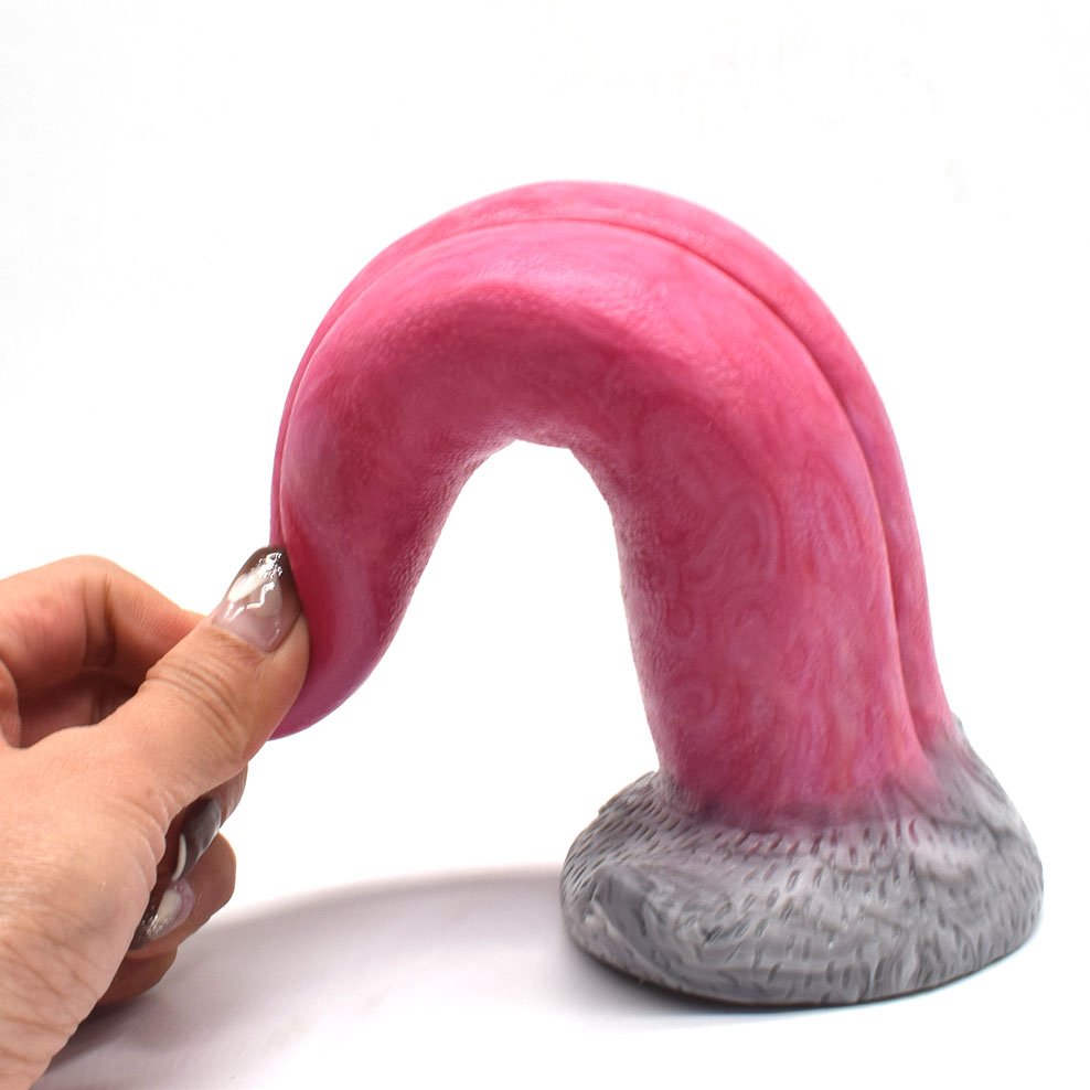 Magic Tongue Vibrating Dildo 8.5 inch