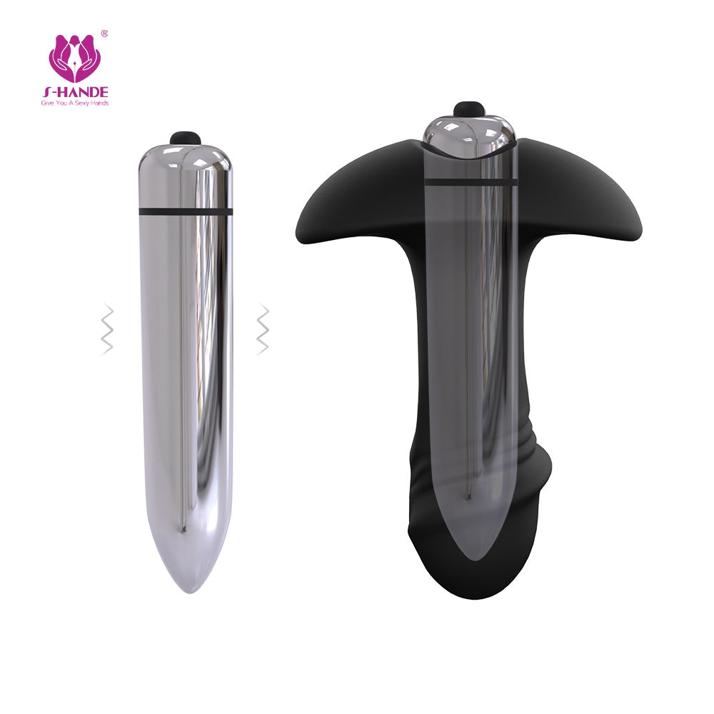 Star Arrow Vibrating Butt Plug
