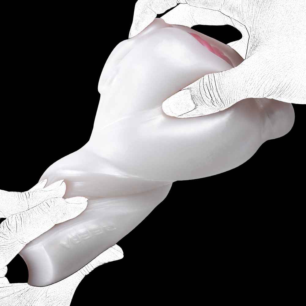 White Pig Animal Masturbator