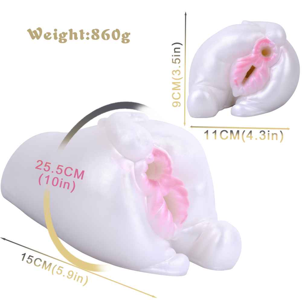 White Pig Animal Masturbator