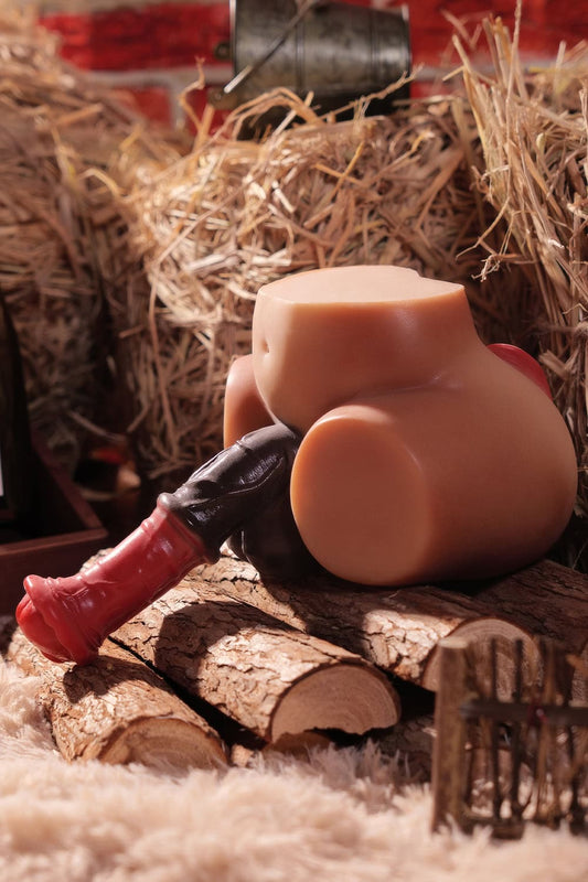 Silicone Cow Butt Masturbator 4.1 kg image 0