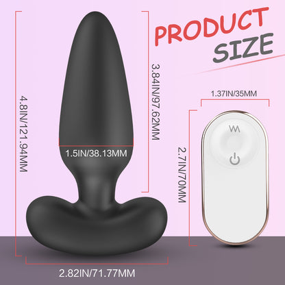 Albert Vibrating Butt Plug