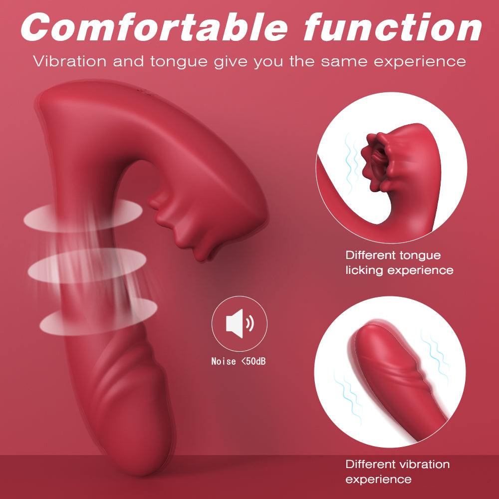 Forest Rain Licking Vibrator