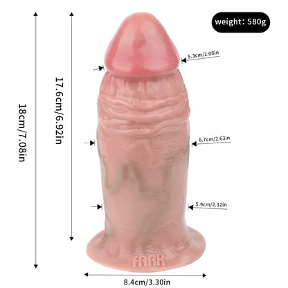 Jarrod Large Girth Dildo 7 inch