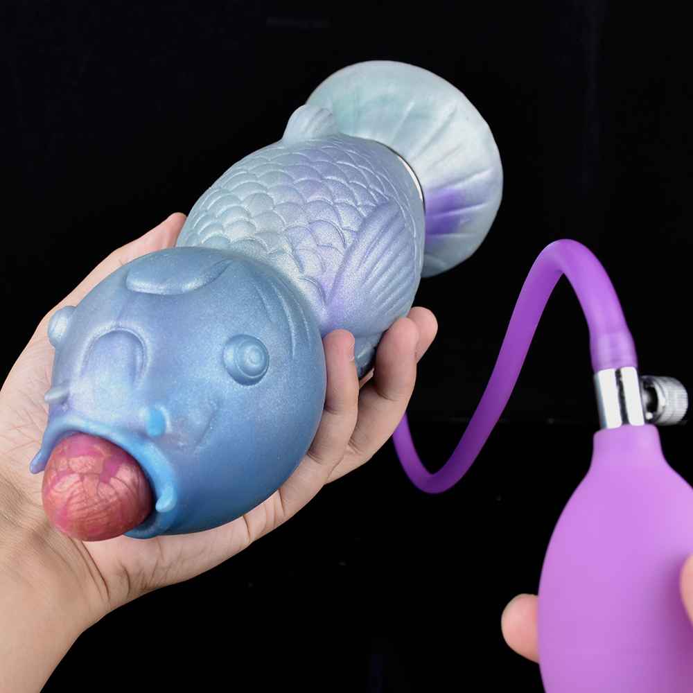 Koi Fish Ovipositor Dildo 8.7 inch