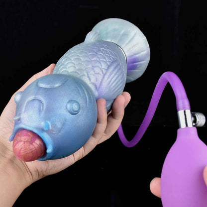 Koi Fish Ovipositor Dildo 8.7 inch