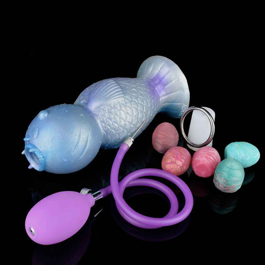 Koi Fish Ovipositor Dildo 8.7 inch