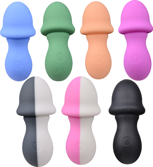 Mushroom Mini Wand Vibrator