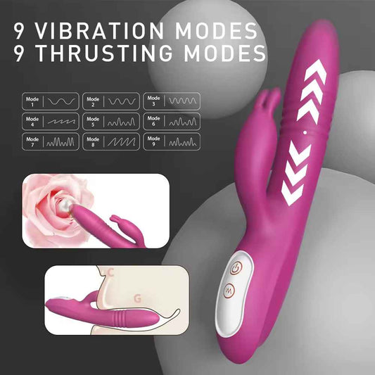 Thrusting Rabbit Vibrator