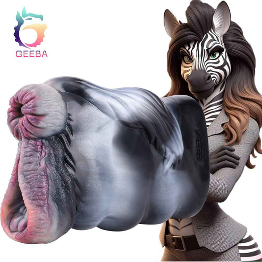 Zebra Animal Masturbator