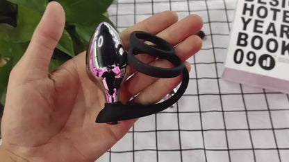 Ruby Butt Plug 3-Piece Set